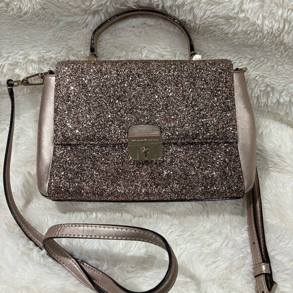 Kate Spade New York Handbags - Kate Spade New York Crossbody Satchel Top Handle Bag Pink Small 10x7x3